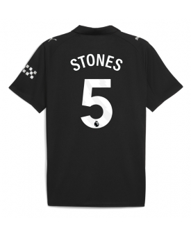 Billige Fotballdrakt Manchester City John Stones #5 Replika Bortedrakt 2025-26 Kortermet Billige Fotballdrakt Manchester City John Stones #5 Replika Bortedrakt 2025-26 Kortermet